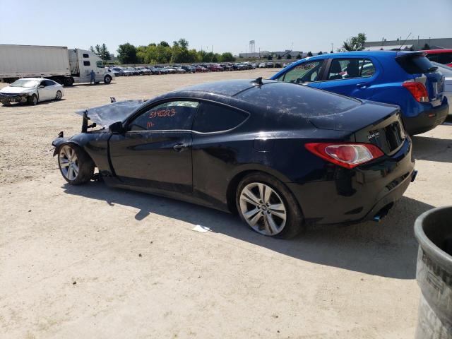 KMHHU6KH1AU010278 - 2010 HYUNDAI GENESIS CO 3.8L BLACK photo 2