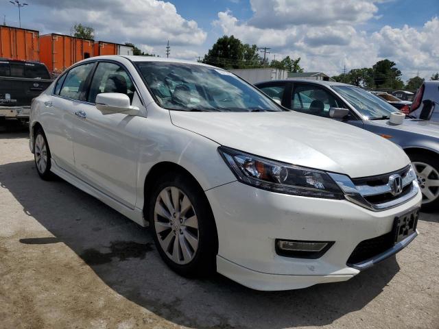 1HGCR3F85DA017217 - 2013 HONDA ACCORD EXL WHITE photo 4