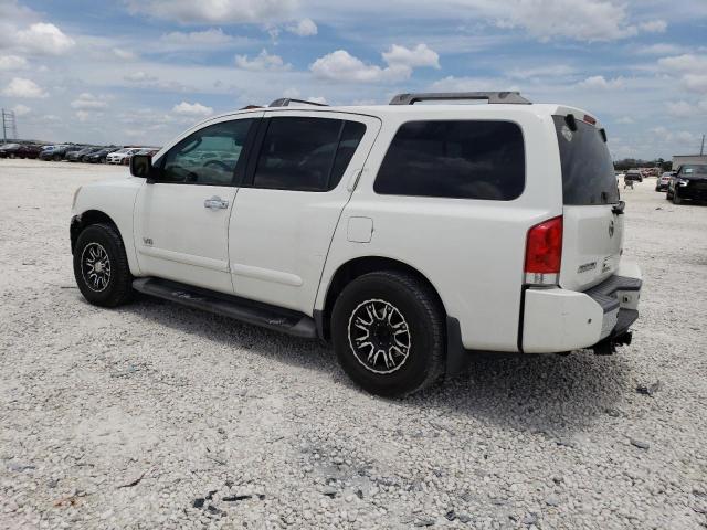 5N1BA08AX7N713144 - 2007 NISSAN ARMADA SE WHITE photo 2