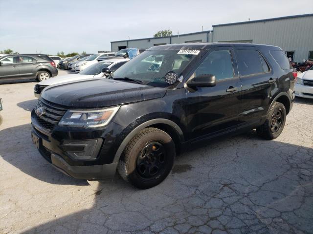 1FM5K8AR2JGB58517 - 2018 FORD EXPLORER POLICE INTERCEPTOR BLACK photo 1