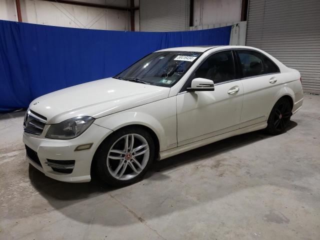 WDDGF8BB1CR211000 - 2012 MERCEDES-BENZ C 300 4MATIC WHITE photo 1