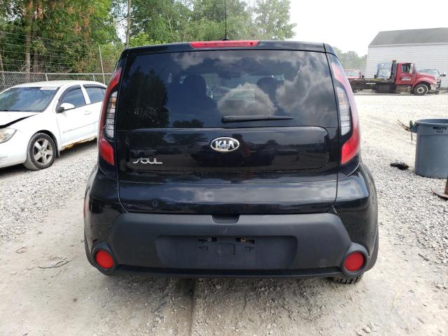 KNDJN2A23F7806092 - 2015 KIA SOUL BLACK photo 6