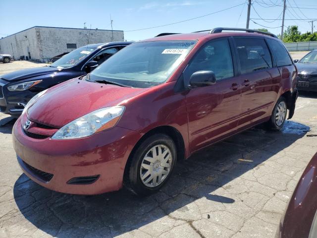 5TDZK23C77S078625 - 2007 TOYOTA SIENNA CE RED photo 1