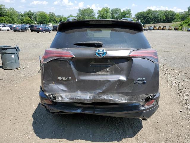 JTMRJREV5JD171642 - 2018 TOYOTA RAV4 HV LE CHARCOAL photo 6