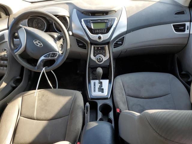 KMHDH4AE5CU217743 - 2012 HYUNDAI ELANTRA GLS SILVER photo 8