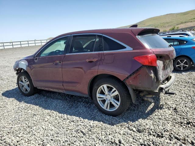 5J8TB4H52DL008010 - 2013 ACURA RDX TECHNOLOGY RED photo 2