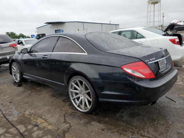 WDDEJ71X37A004562 - 2007 MERCEDES-BENZ CL 550 BLACK photo 2