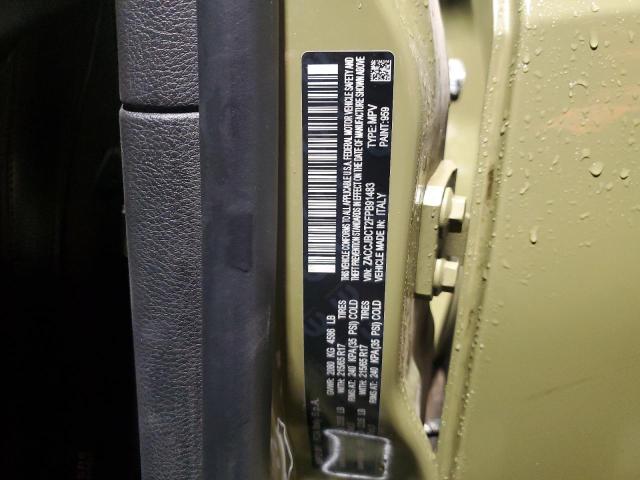 ZACCJBCT2FPB91483 - 2015 JEEP RENEGADE TRAILHAWK GREEN photo 13