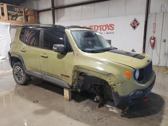 ZACCJBCT2FPB91483 - 2015 JEEP RENEGADE TRAILHAWK GREEN photo 4