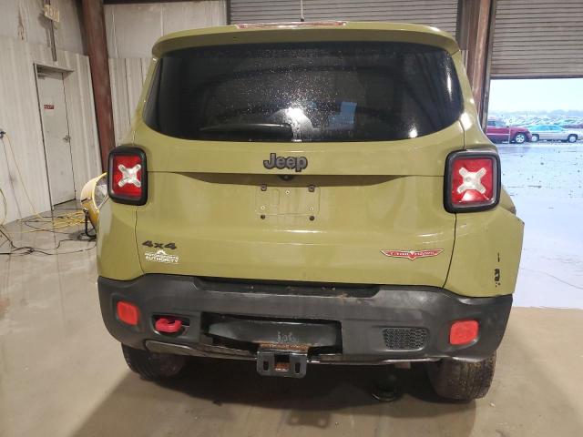 ZACCJBCT2FPB91483 - 2015 JEEP RENEGADE TRAILHAWK GREEN photo 6