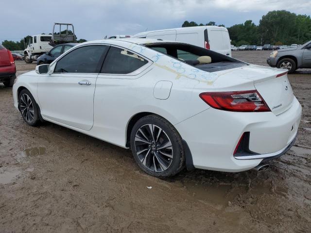 1HGCT2B85HA004703 - 2017 HONDA ACCORD EXL WHITE photo 2