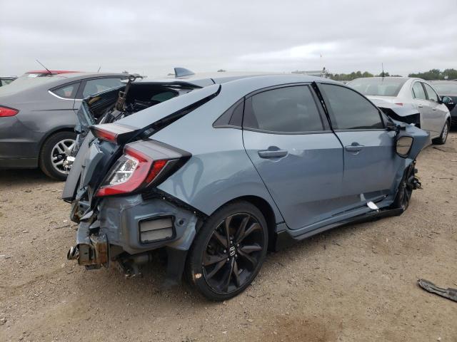 SHHFK7H41JU201444 - 2018 HONDA CIVIC SPORT 灰色 照片 3