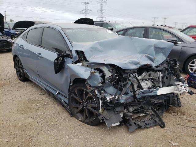 SHHFK7H41JU201444 - 2018 HONDA CIVIC SPORT 灰色 照片 4