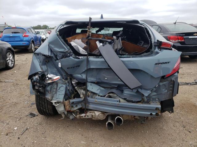 SHHFK7H41JU201444 - 2018 HONDA CIVIC SPORT 灰色 照片 6