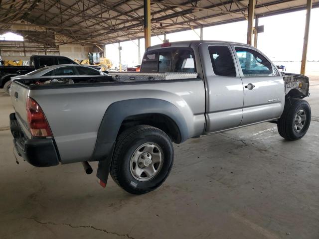 5TFTX4GN8EX031044 - 2014 TOYOTA TACOMA PRERUNNER ACCESS CAB SILVER photo 3