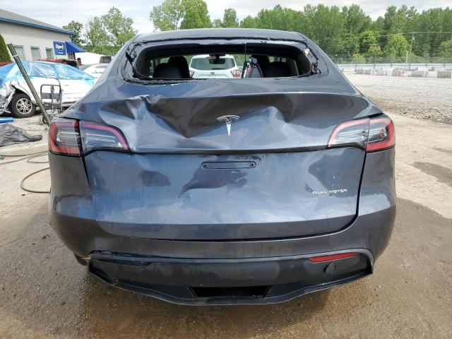 7SAYGDEE9NF443012 - 2022 TESLA MODEL Y Көк фото 6