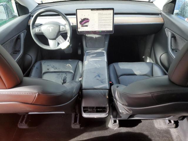 7SAYGDEE9NF443012 - 2022 TESLA MODEL Y Көк фото 8