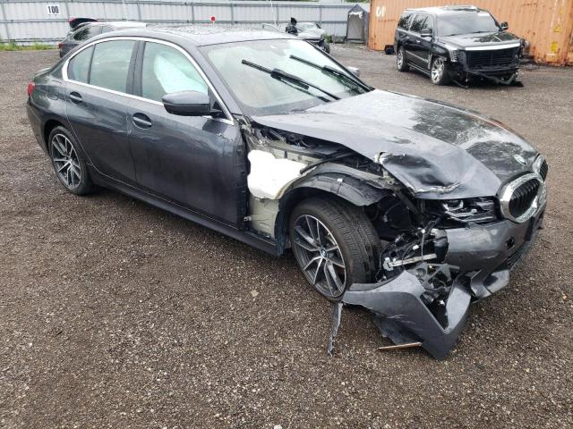 3MW5R7J0XL8B36257 - 2020 BMW 330XI GRAY photo 4