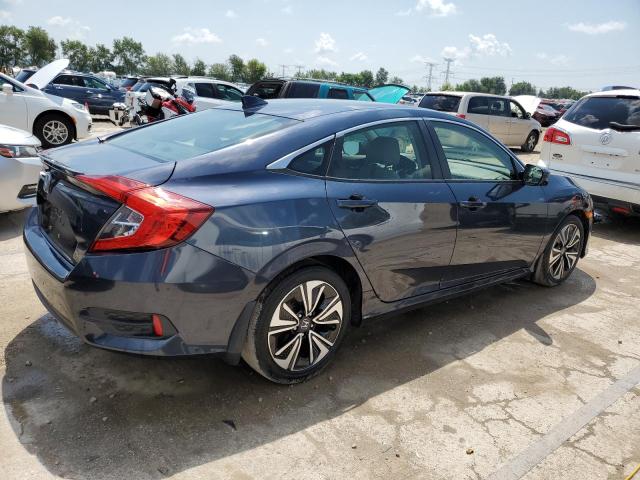 JHMFC1F32JX014451 - 2018 HONDA CIVIC EX BLUE photo 3