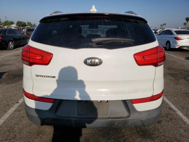 KNDPB3AC7E7606672 - 2014 KIA SPORTAGE BASE WHITE photo 6