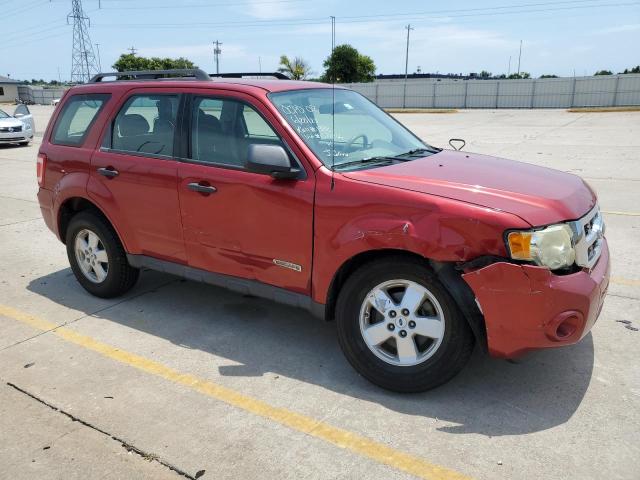 1FMCU02Z38KC70266 - 2008 FORD ESCAPE XLS RED photo 4