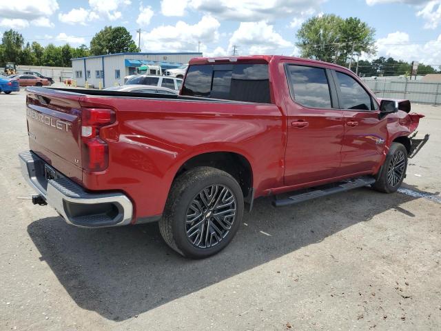 3GCUYDED2MG217838 - 2021 CHEVROLET SILVERADO K1500 LT RED photo 3