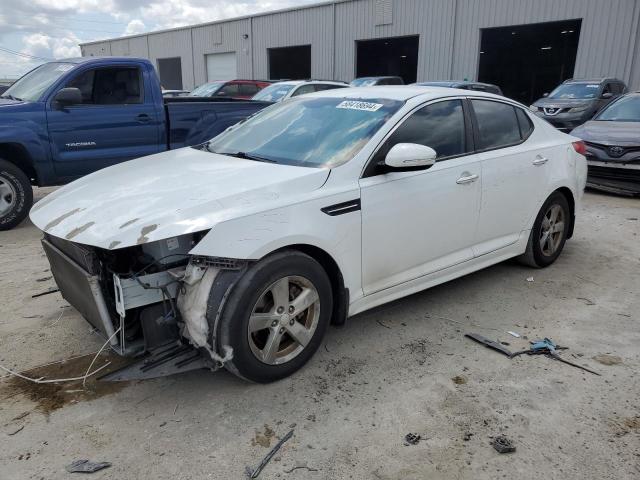 5XXGM4A76FG369068 - 2015 KIA OPTIMA LX WHITE photo 1