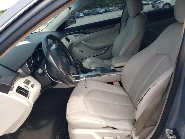 1G6DF577580149812 - 2008 CADILLAC CTS BLUE photo 7