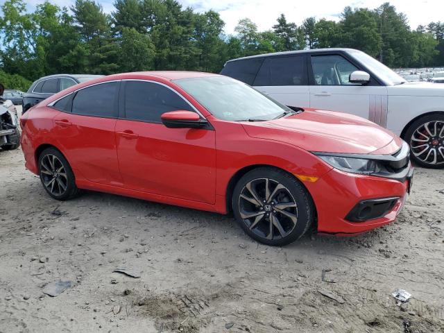 2HGFC2F86KH597603 - 2019 HONDA CIVIC SPORT RED photo 4