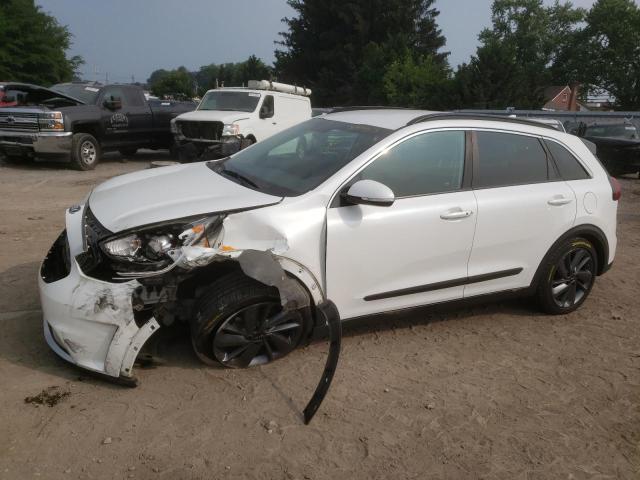 KNDCC3LC2H5080766 - 2017 KIA NIRO EX WHITE photo 1