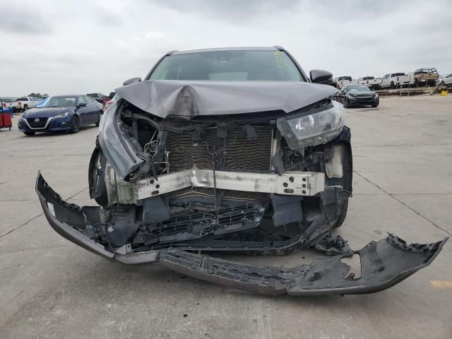 5TDKZRFH2KS355364 - 2019 TOYOTA HIGHLANDER SE GRAY photo 5