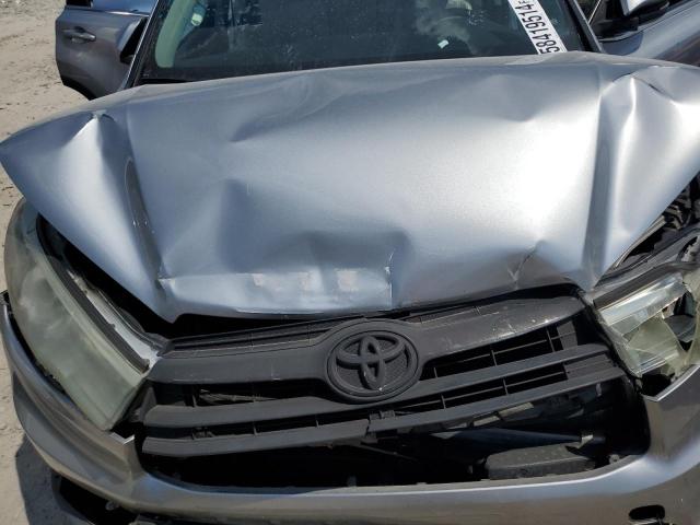 5TDKKRFH9GS153990 - 2016 TOYOTA HIGHLANDER XLE Gümüş foto 12