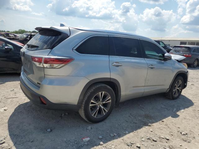 5TDKKRFH9GS153990 - 2016 TOYOTA HIGHLANDER XLE Gümüş foto 3