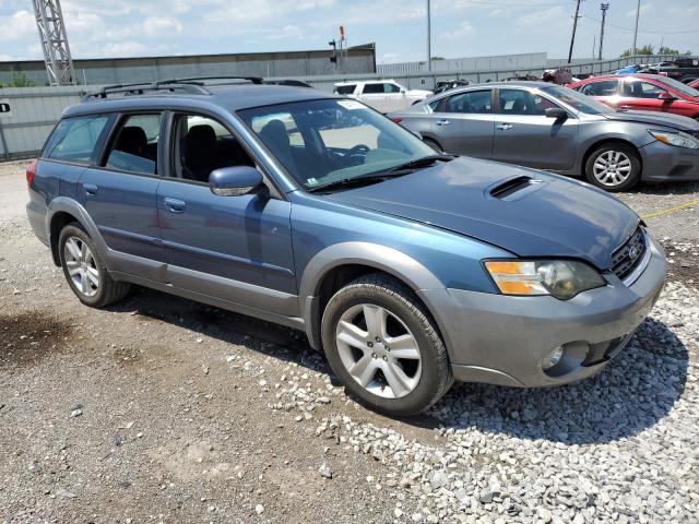 4S4BP68C454391994 - 2005 SUBARU LEGACY OUTBACK 2.5 XT BLUE photo 4