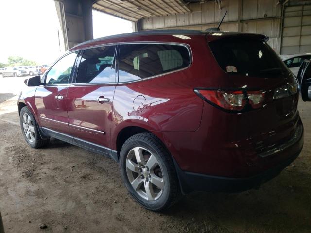 1GNKVJKDXGJ202968 - 2016 CHEVROLET TRAVERSE LTZ MAROON photo 2