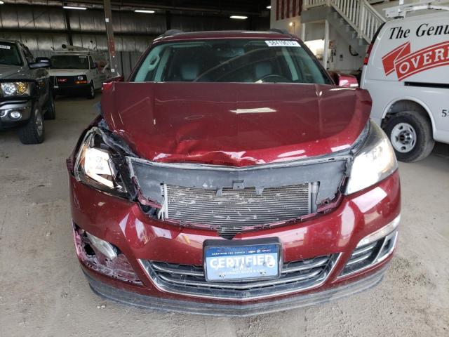 1GNKVJKDXGJ202968 - 2016 CHEVROLET TRAVERSE LTZ MAROON photo 5