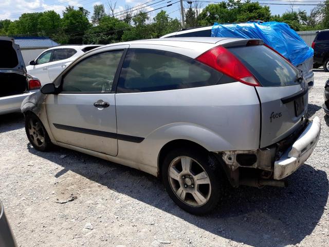 3FAFP31393R149050 - 2003 FORD FOCUS ZX3 GRAY photo 2