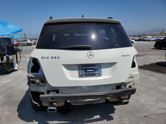 WDCGG8HBXCF827515 - 2012 MERCEDES-BENZ GLK 350 4MATIC WHITE photo 6