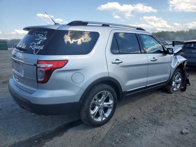 1FM5K7F84DGC35614 - 2013 FORD EXPLORER LIMITED SILVER photo 3