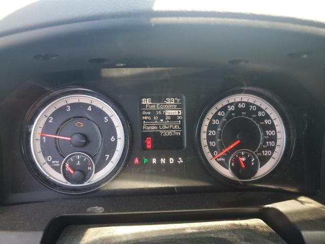 1C6RR7GT6KS732752 - 2019 RAM 1500 CLASS SLT ნაცრისფერი ფოტო 9