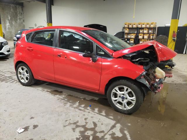 3FADP4EJ3EM235962 - 2014 FORD FIESTA SE RED photo 4