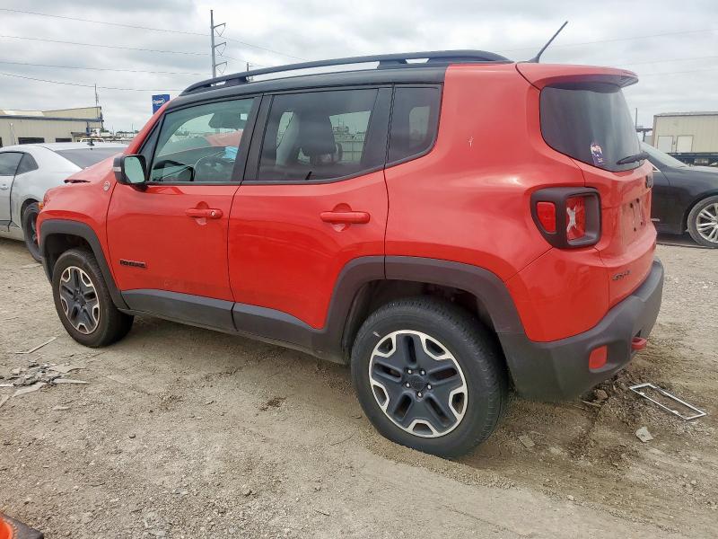 ZACCJBCT7GPC75915 - 2016 JEEP RENEGADE TRAILHAWK 红色 照片 2