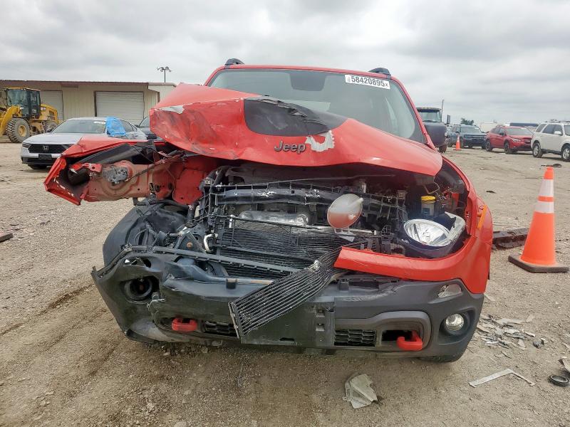 ZACCJBCT7GPC75915 - 2016 JEEP RENEGADE TRAILHAWK 红色 照片 5