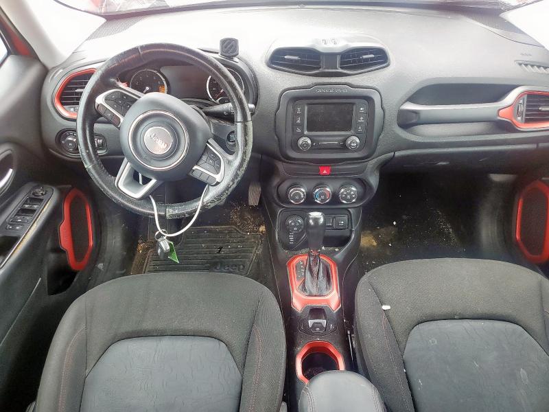 ZACCJBCT7GPC75915 - 2016 JEEP RENEGADE TRAILHAWK 红色 照片 8