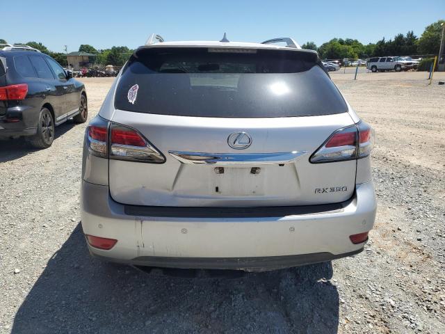 2T2ZK1BA5DC127945 - 2013 LEXUS RX 350 SILVER photo 6