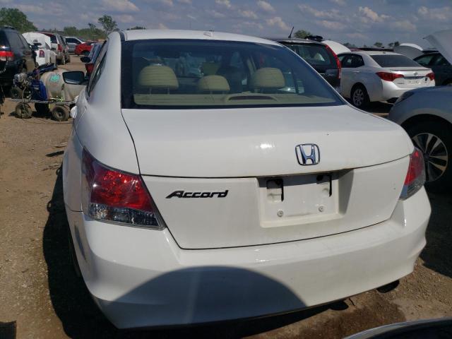 1HGCP26839A075494 - 2009 HONDA ACCORD EXL WHITE photo 6