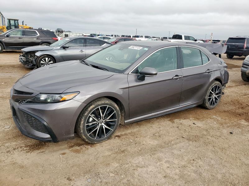 4T1G11AK9PU742431 - 2023 TOYOTA CAMRY SE NIGHT SHADE SILVER photo 1