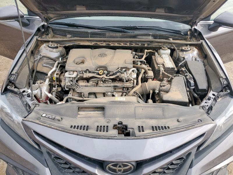 4T1G11AK9PU742431 - 2023 TOYOTA CAMRY SE NIGHT SHADE SILVER photo 11