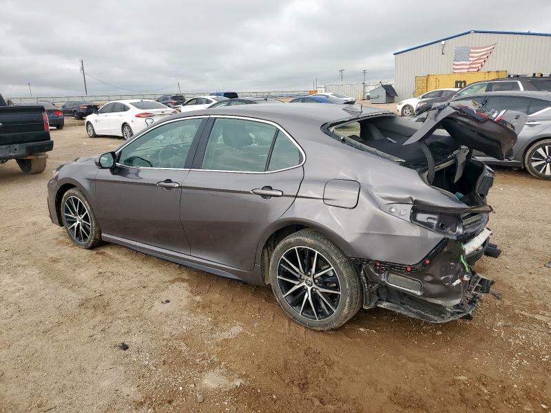 4T1G11AK9PU742431 - 2023 TOYOTA CAMRY SE NIGHT SHADE SILVER photo 2