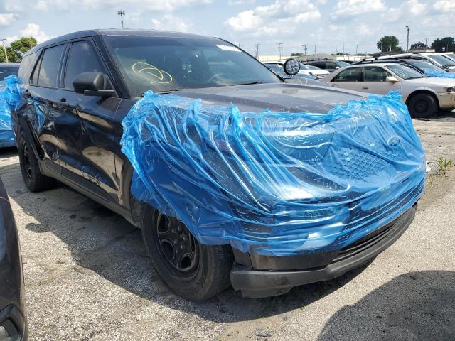 1FM5K8AW0LGC51321 - 2020 FORD EXPLORER POLICE INTERCEPTOR ნაცრისფერი ფოტო 4